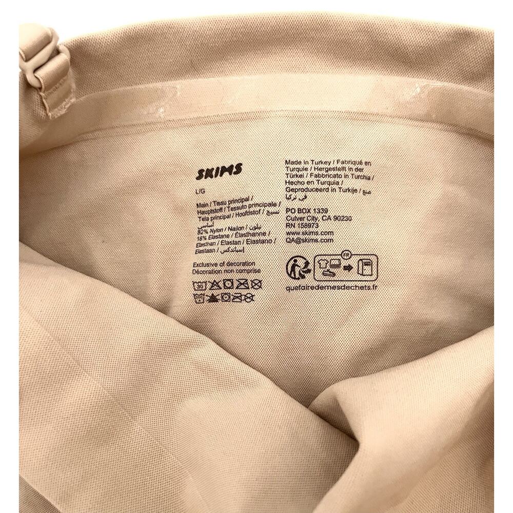 Skims New Large High Waisted Butt Lifting Shapewear With Detachable Straps NWOT - Picture 2 of 6